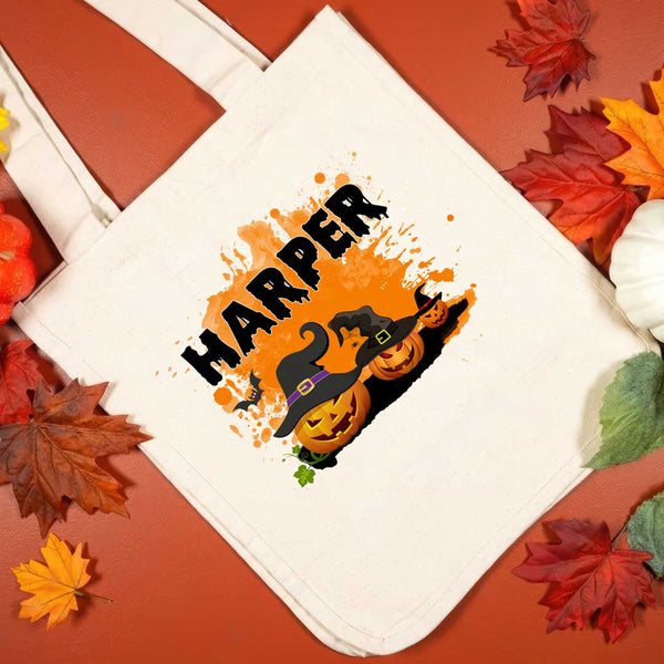 Get Ready For Halloween - Personalized Tote Bag